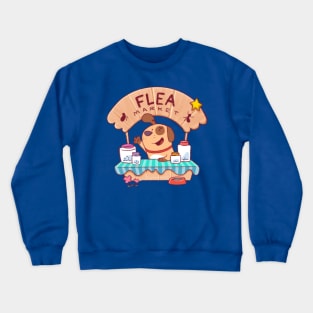 FLEA MARKET DOG Crewneck Sweatshirt